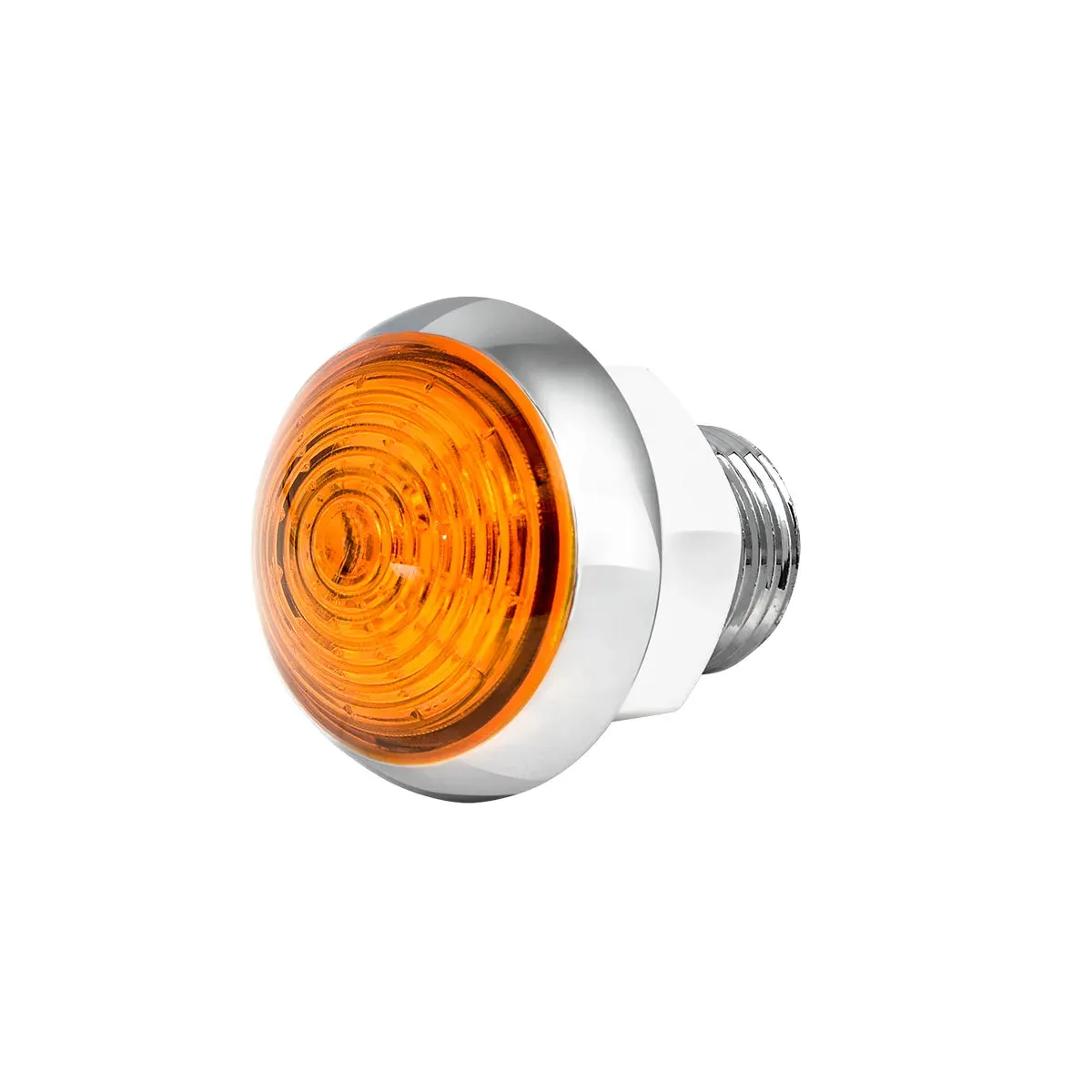 75340 1-1/4" AMBER/AMB CLASSIC 1LED DUAL FUN. LIGHT W/ CR. HOUSING