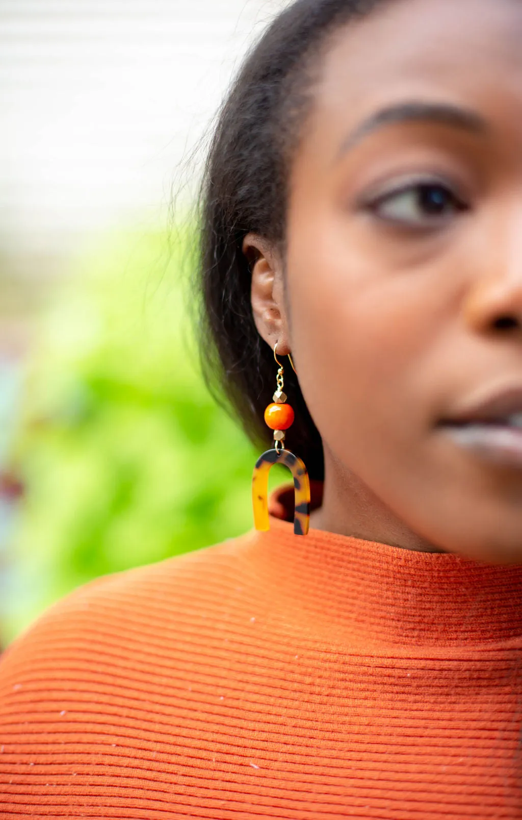 Amber Archway Earrings