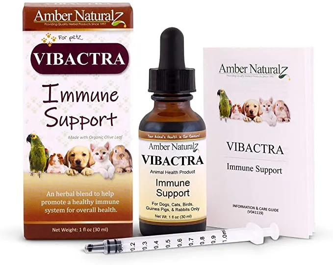 Amber Naturalz Vibactra: Immune Support for Pets