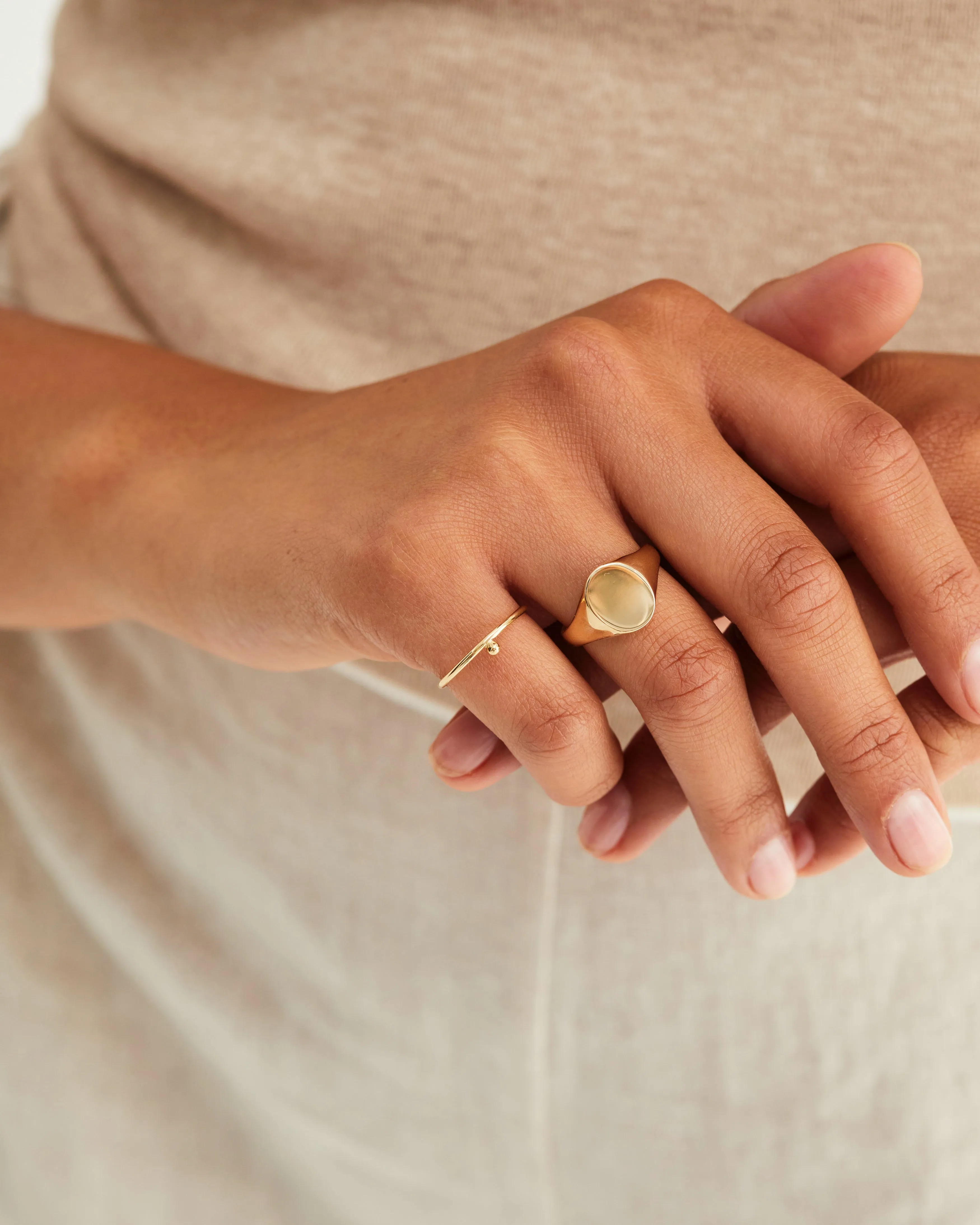 Arden Signet Ring | Ready to Ship