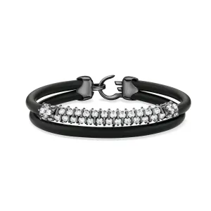 B472 Black Platinum Diamond Bar