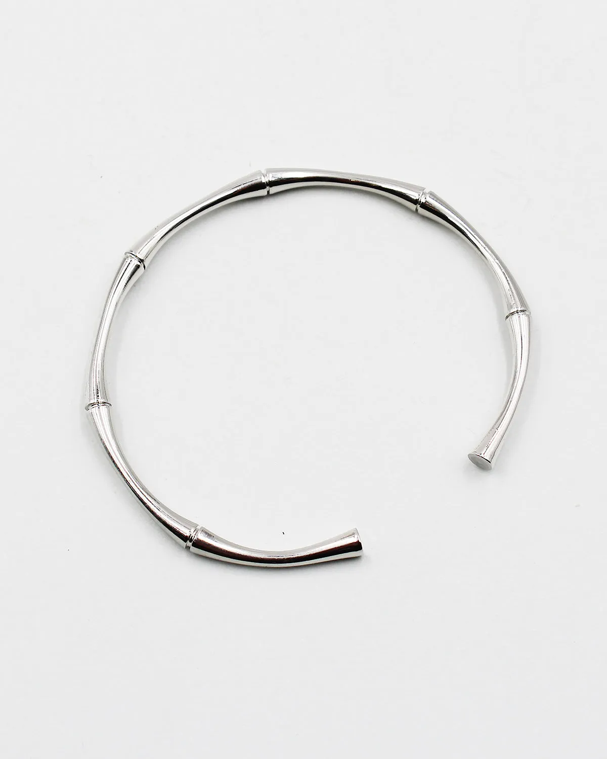 Bamboo Metal Cuff Bracelet