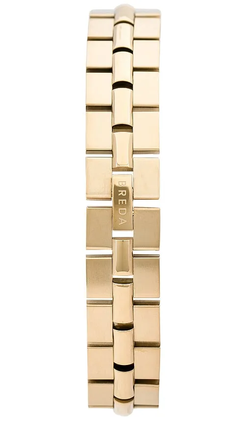 Breda Relic Watch in Metallic Gold