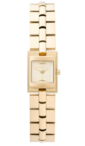 Breda Relic Watch in Metallic Gold
