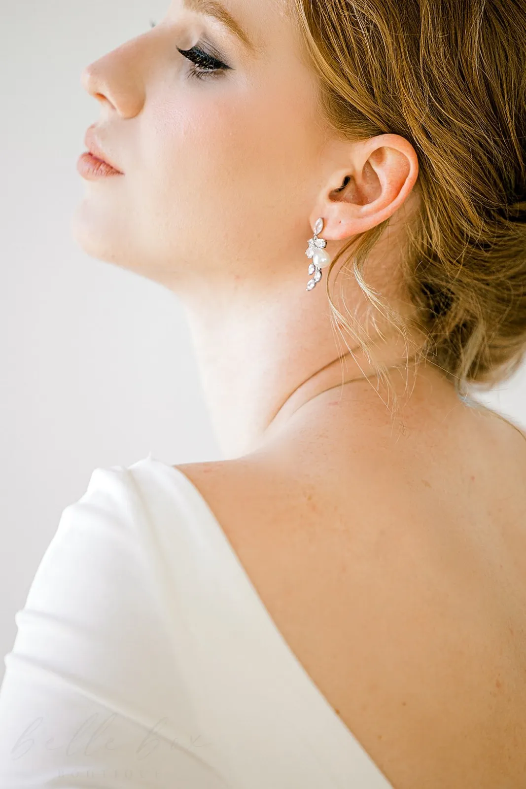 Cannes Pearl Drop Earrings