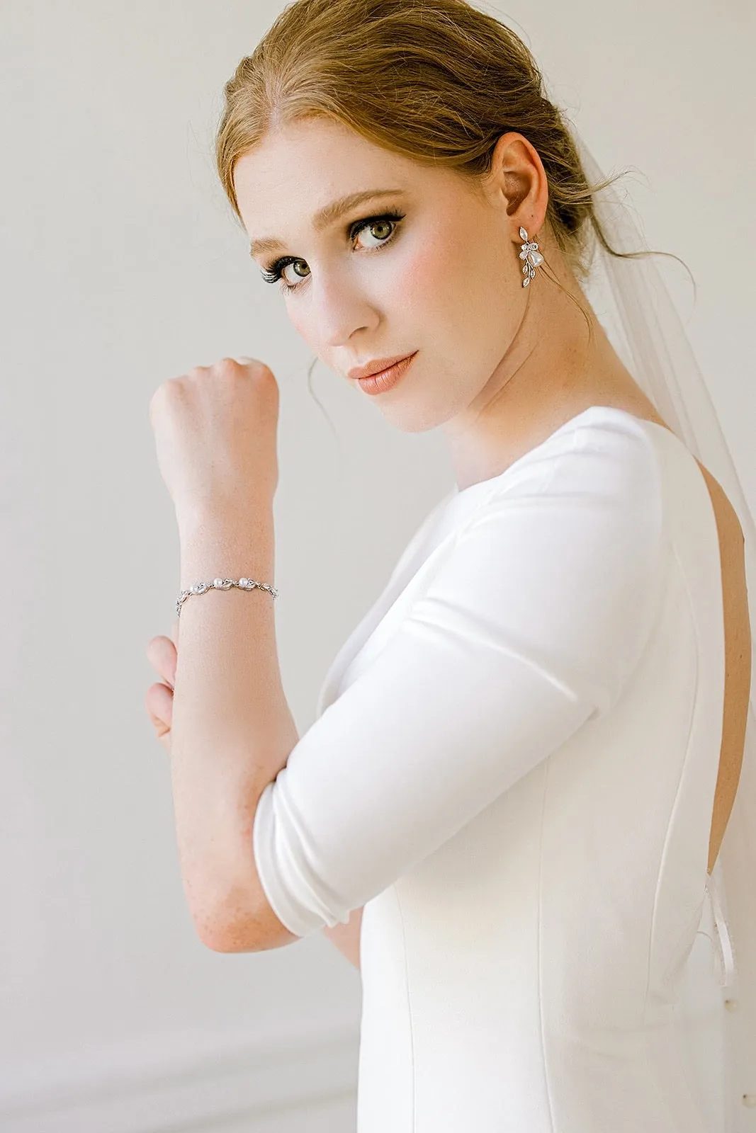Cannes Pearl Drop Earrings