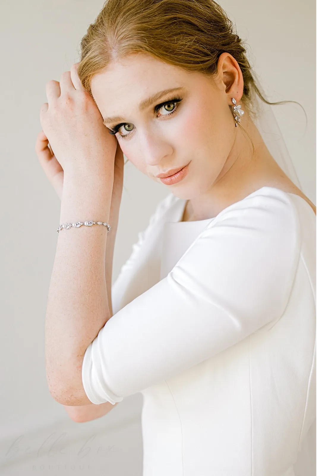 Cannes Pearl Drop Earrings