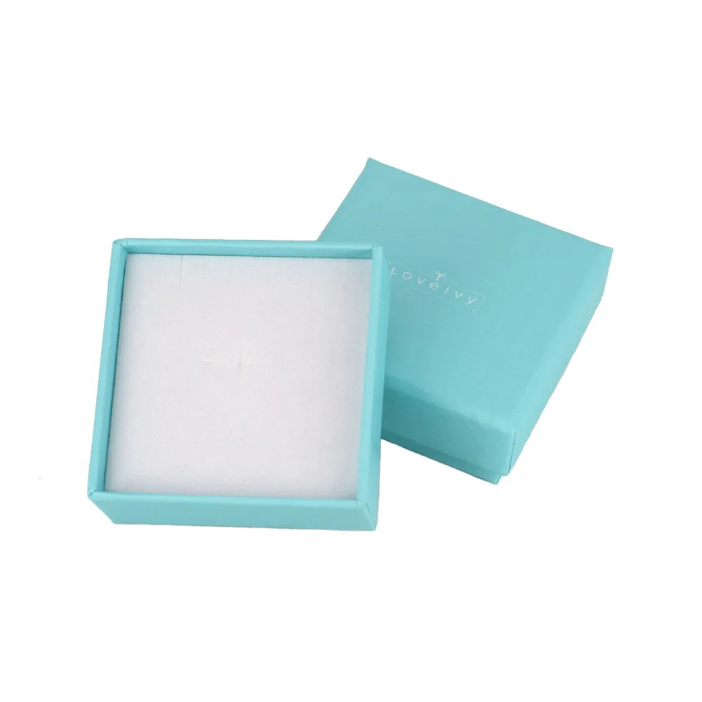 Children Sterling Silver Blue Topaz C.Z. Butterfly Stud Earrings