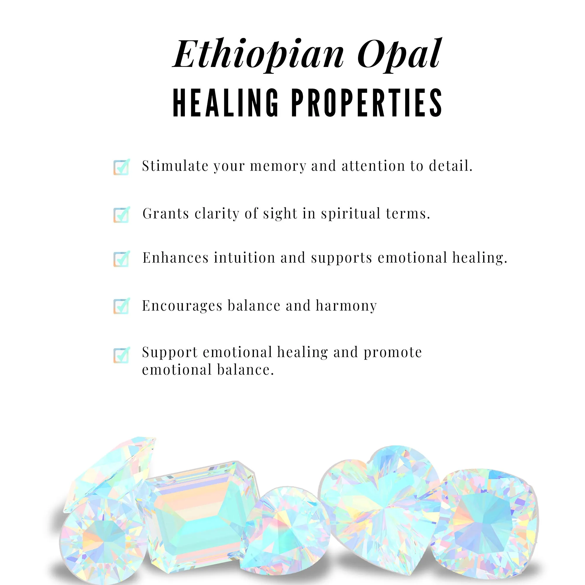 Ethiopian Opal Solitaire Minimal Pendant Necklace with Diamond