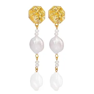 Evelyn Pearl Drop Earring