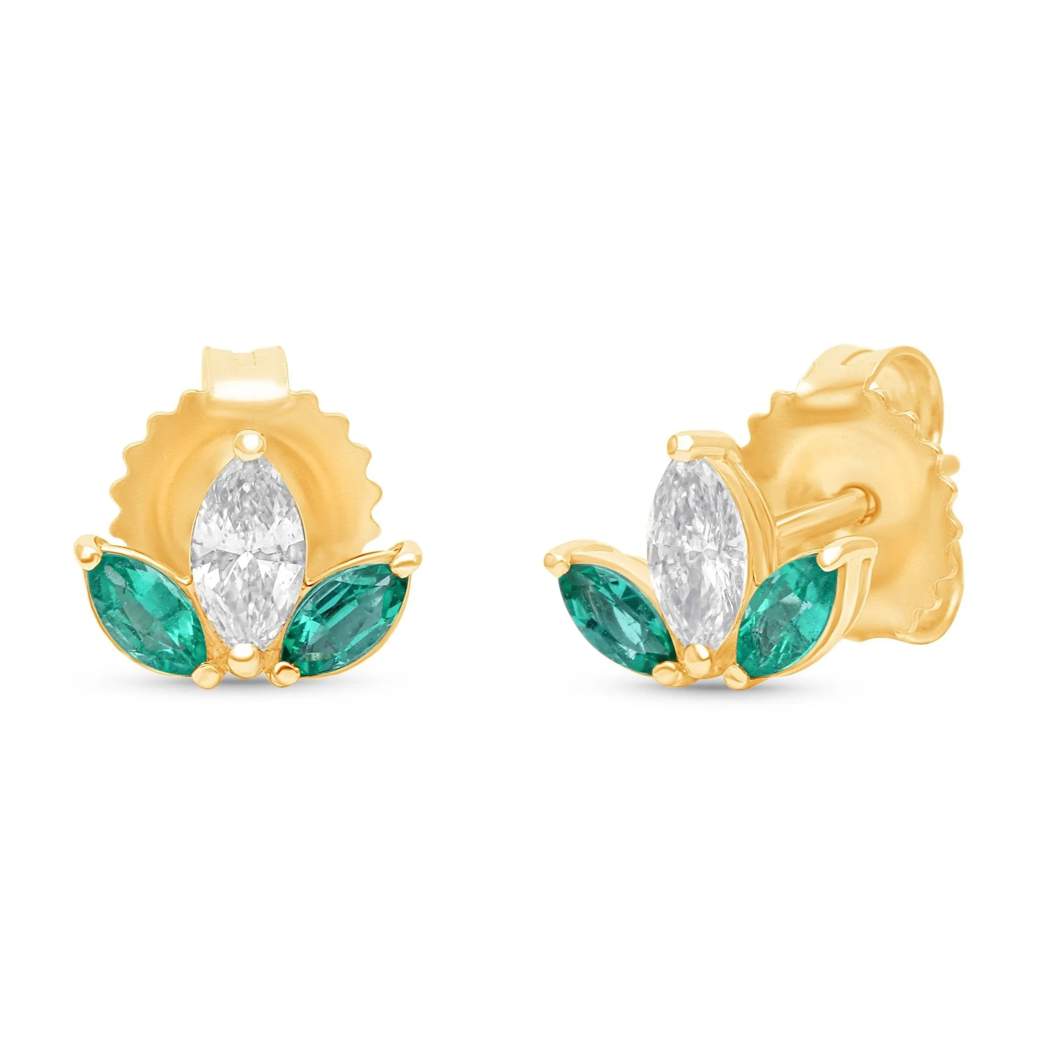 Fleur Earrings - WG