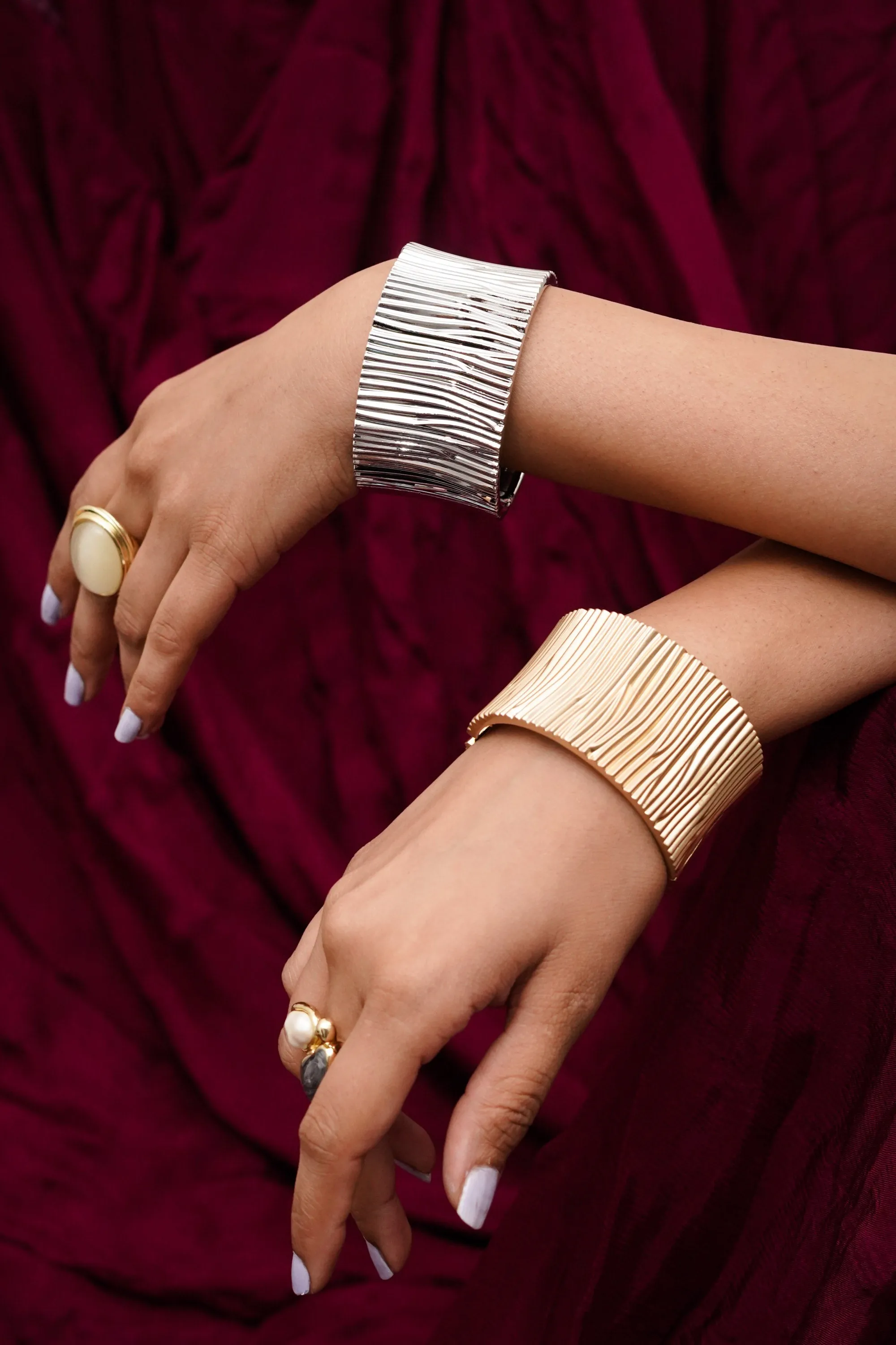 Gilded Texture Cuff