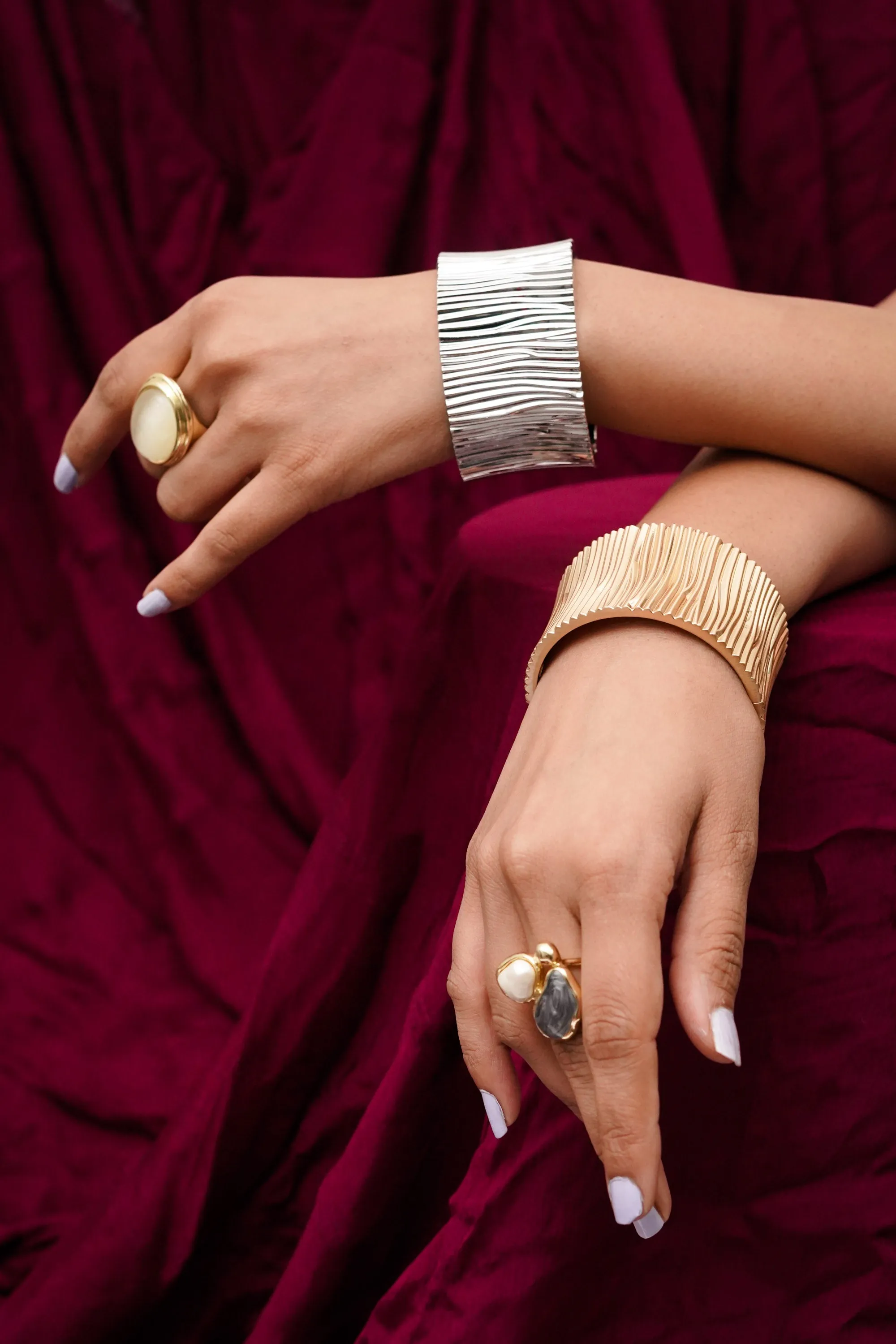Gilded Texture Cuff