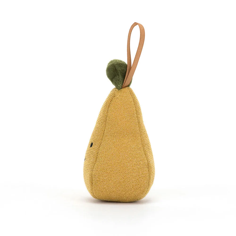 Jellycat Soft Toy Festive Folly Pear