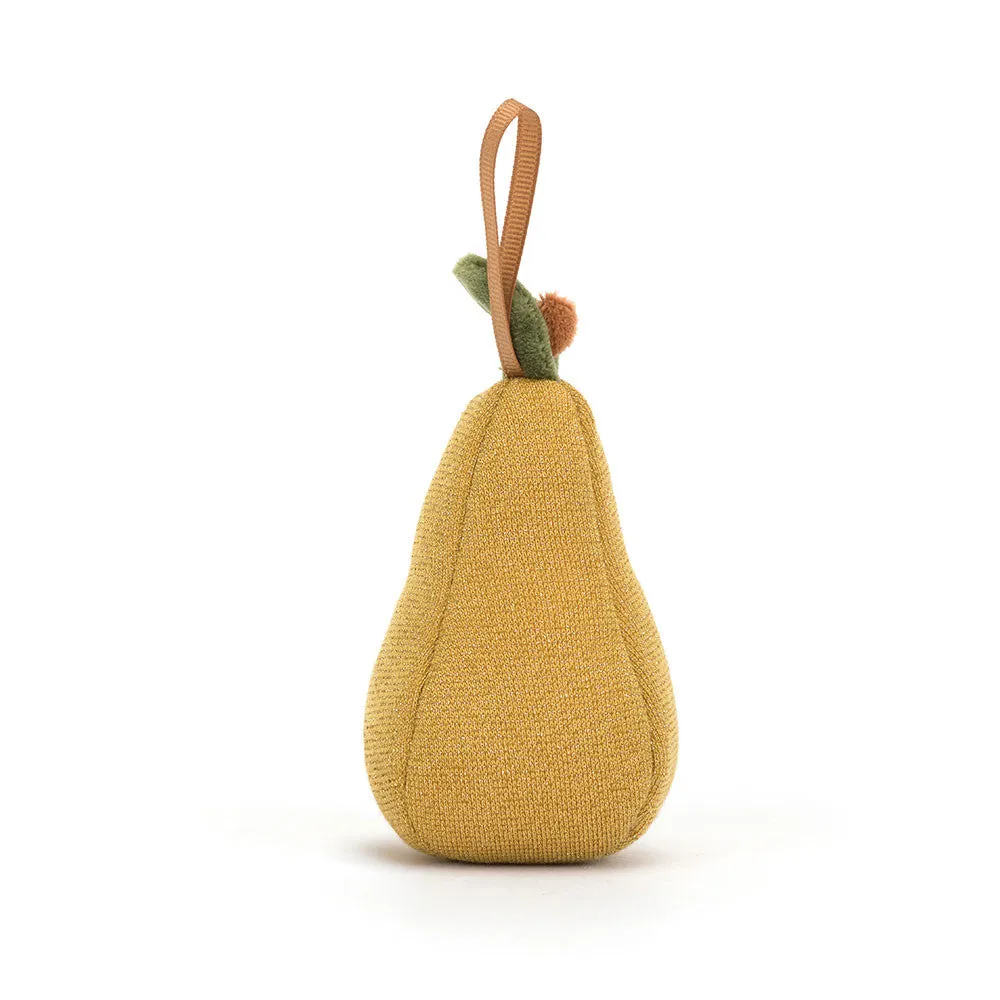 Jellycat Soft Toy Festive Folly Pear