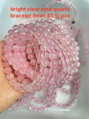 Jewelry bracelet,nacklace,fingerring ,anklace,pendant,  Rose quartz bracelet