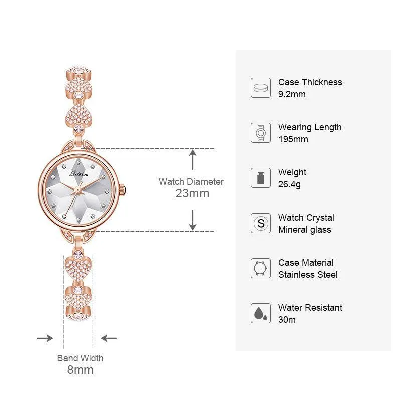Sotoiru Women Watches Rose Gold Jewellry Accessories for Party