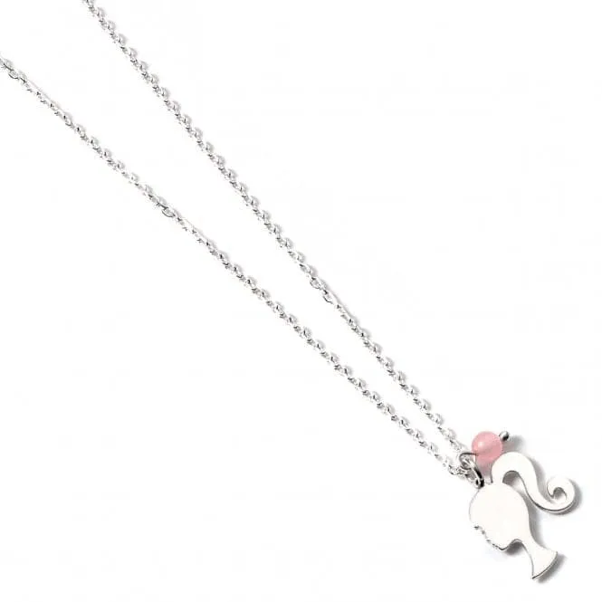 Sterling Silver Silhouette Quartz Bead Charm Necklace BMSN0021