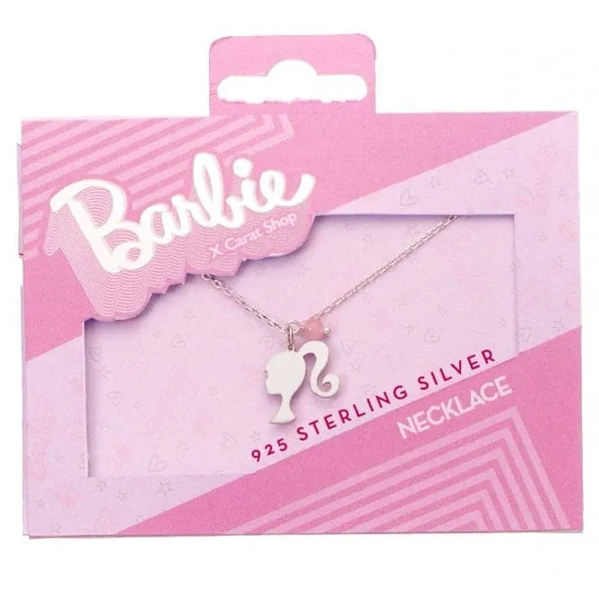 Sterling Silver Silhouette Quartz Bead Charm Necklace BMSN0021