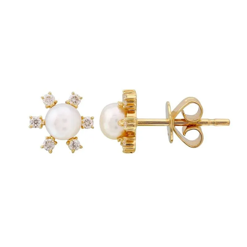 Sun Flower Stud Earrings