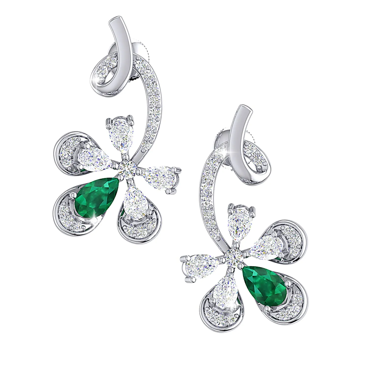 THE EMERALD FLAME STUDS