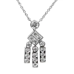 Tiffany & Co Legacy Diamond Platinum Necklace