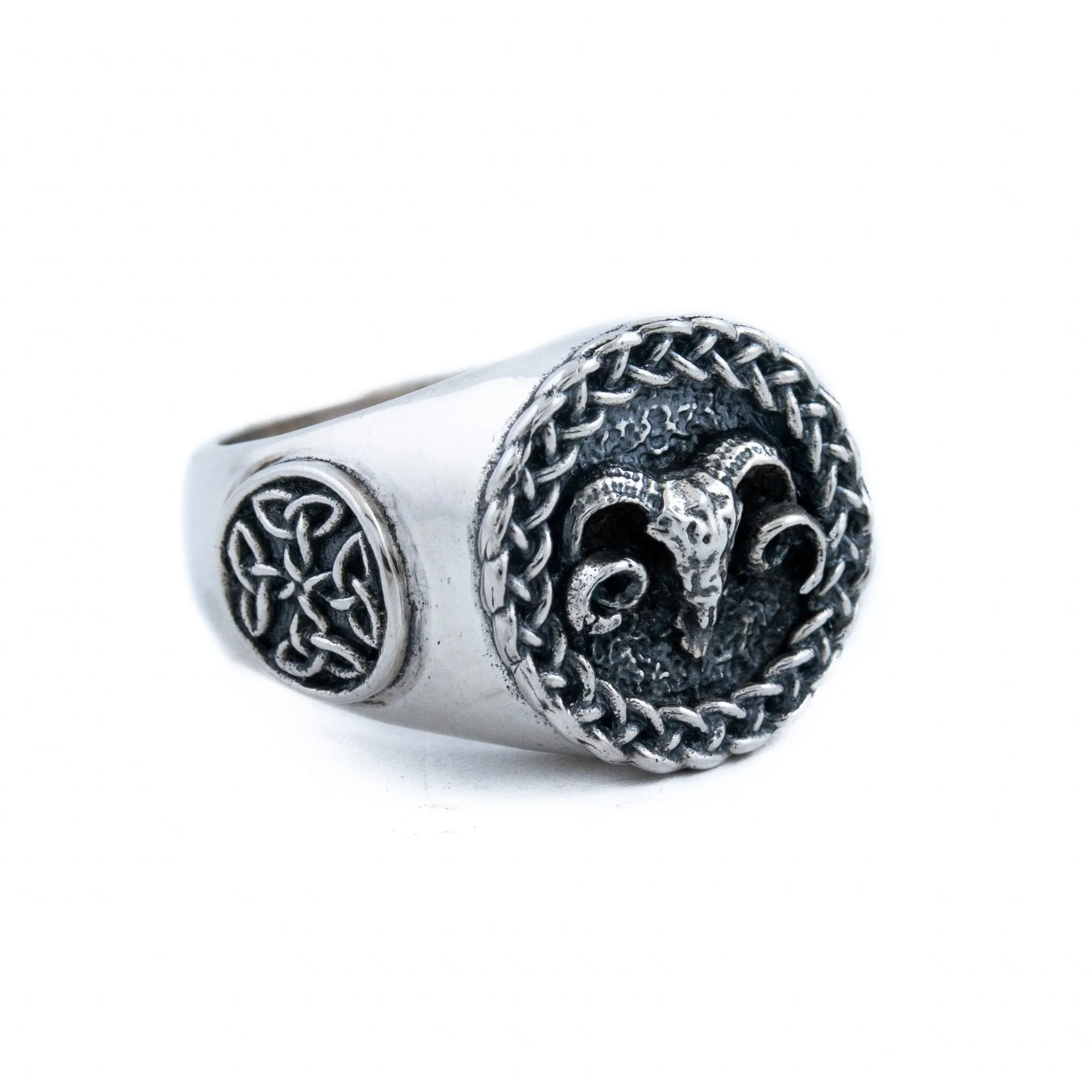 Weaved "Celtic Aries" Ring
